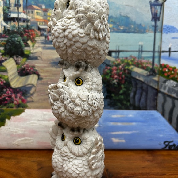 Owls figurines home decor - Picture 2 of 8